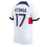 Billiga Paris Saint-Germain Vitinha Ferreira #17 Borta fotbollskläder 2023-24 Kortärmad